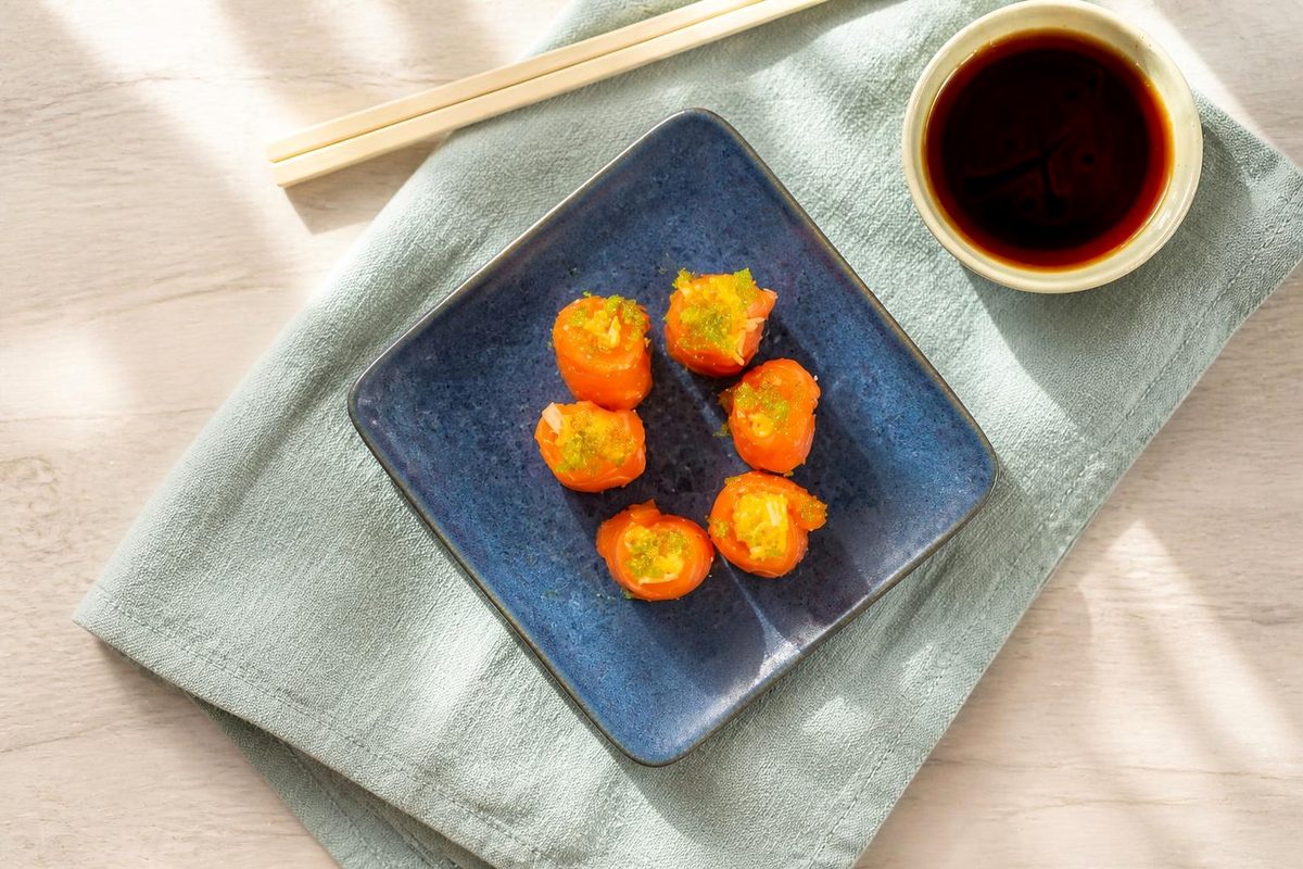 Salmon bites